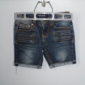 Vigoss Jean Short Size 6 Zipper Detail